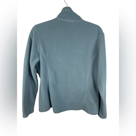 REI Light Blue Full Zip Up Fleece Jacket Large Women’s GUC - Picture 2 of 9